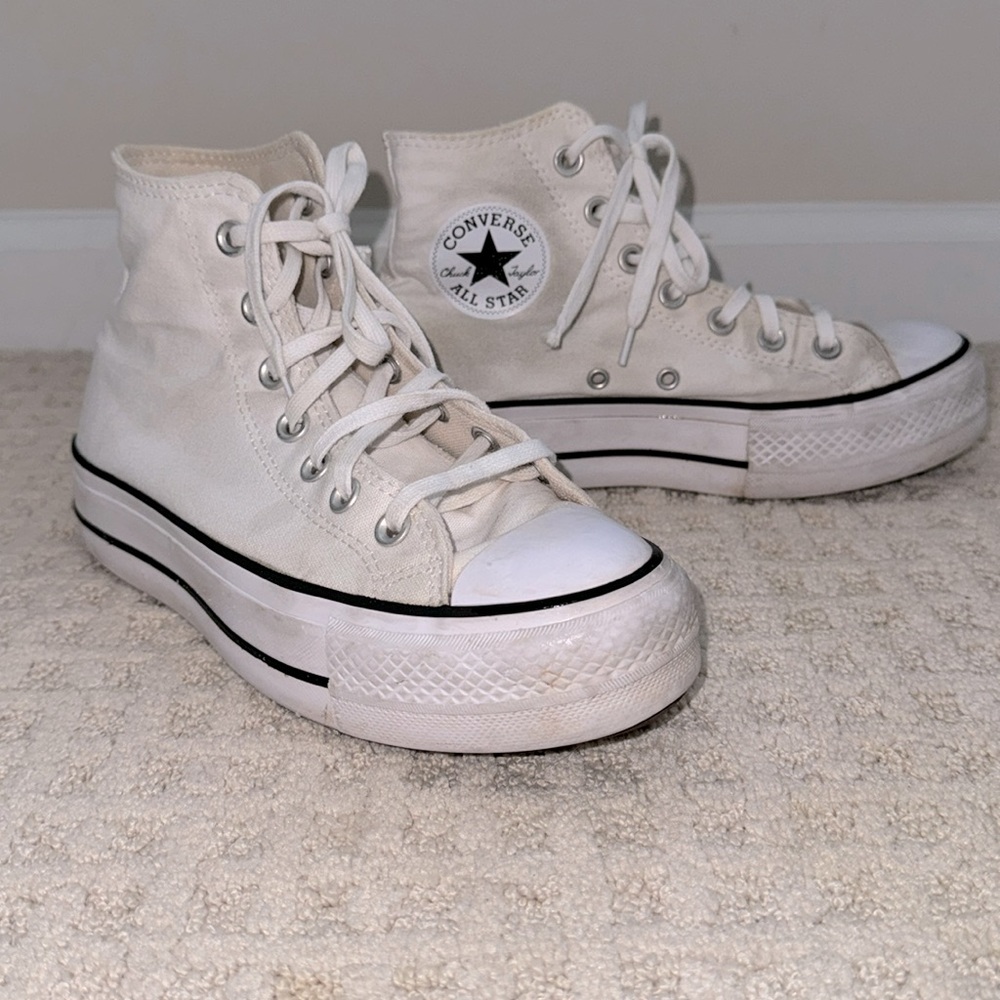 Converse Chuck Taylor All Star Lift Platform Canvas white 6.5